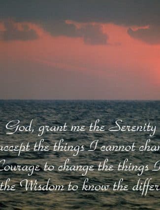 Serenity Prayer