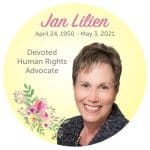 Jan Lilien Human Rights Advocate