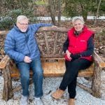 Soul Sisters Bench with Richard and Ellen McHenry