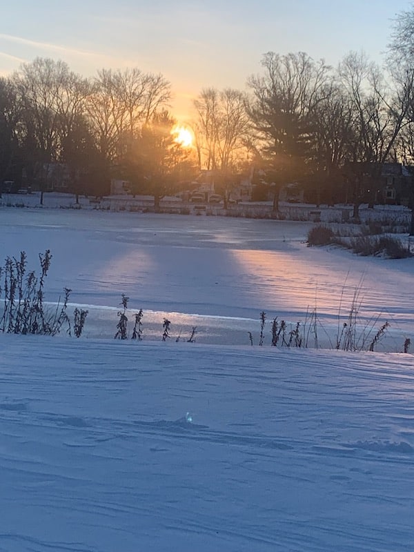 Love Radiates Even on a Frosty Morning