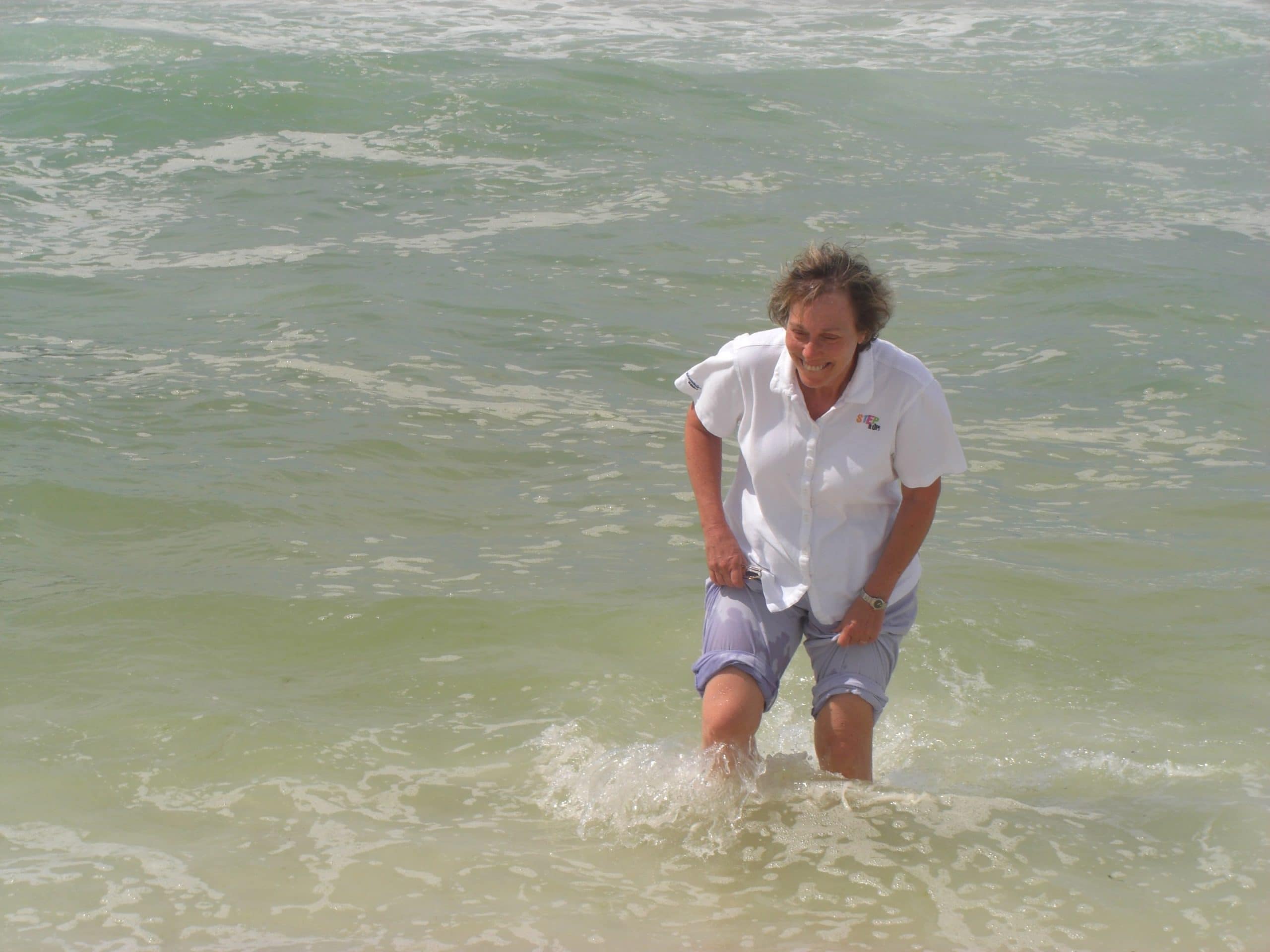 Jan in the Ocean