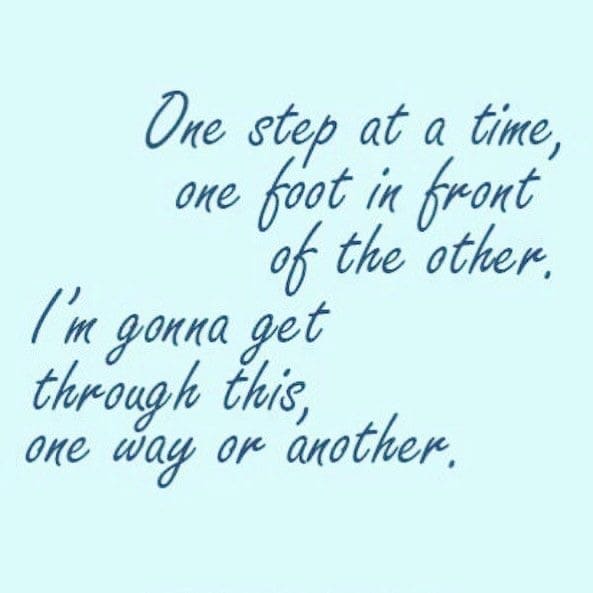 One Step at a Time