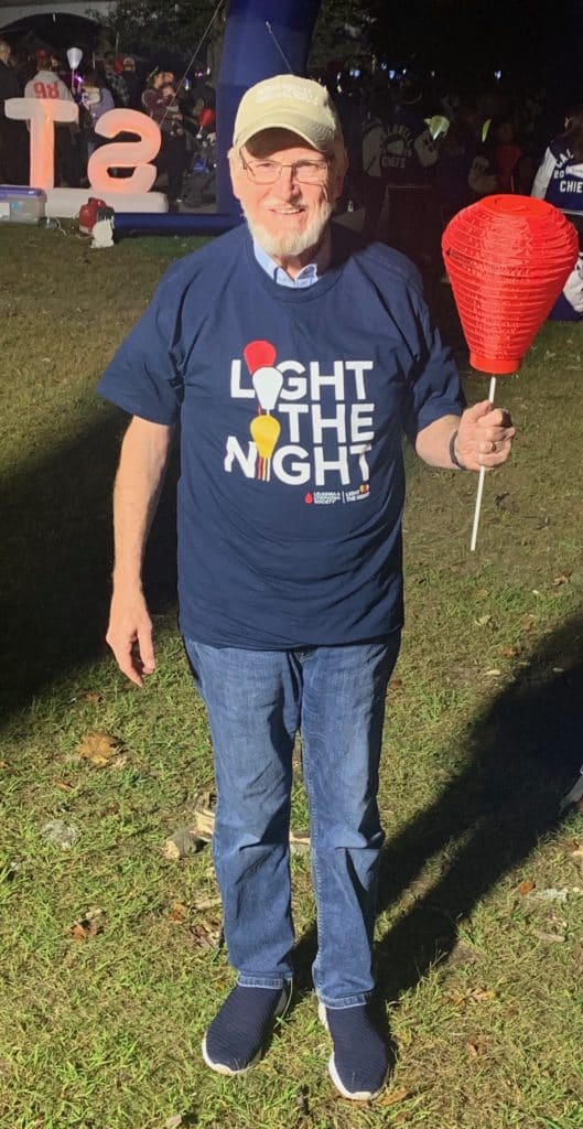 Lighting the Night to Cure Lymphoma