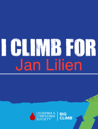Support My Big Climb for Jan on April 20th!