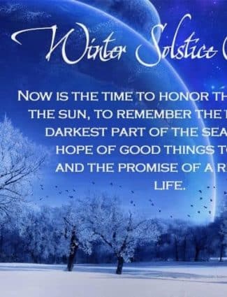 Lessons from the Winter Solstice