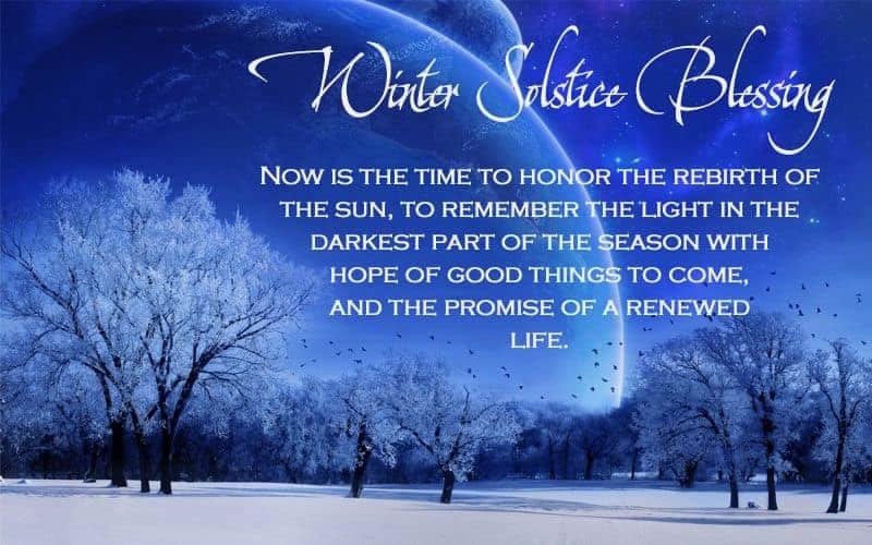 Lessons from the Winter Solstice