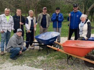 Cleaning the Paths in Hanson Park