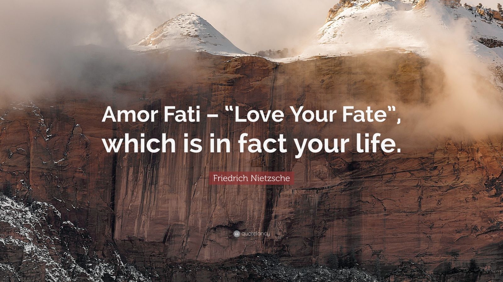 Amor Fati: Accepting My Life as Lived!