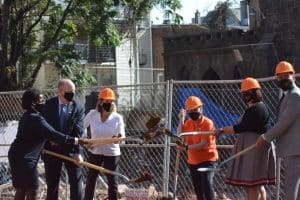 Groundbreaking for the new YWCA